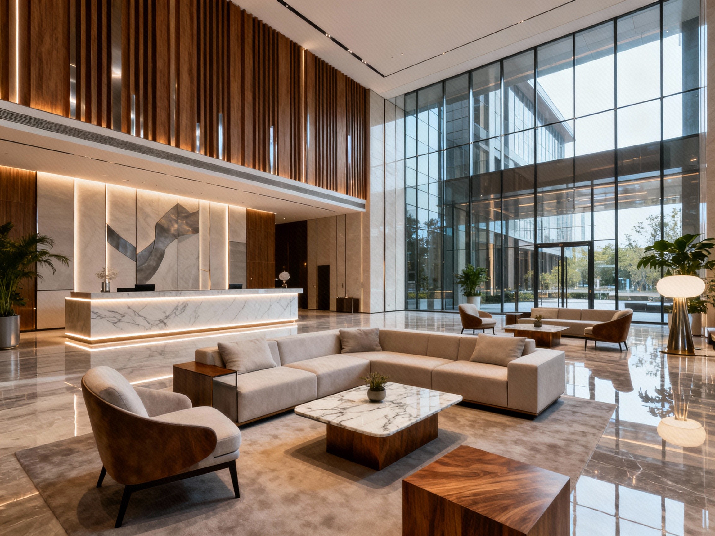 otel lobi- orix mimarlık