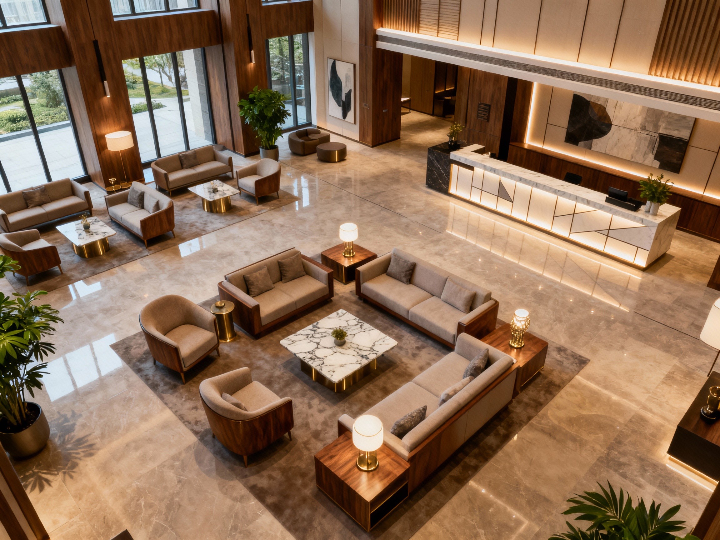 otel lobi1- orix mimarlık